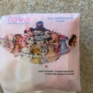 Toy Hammock 2 Pack - White